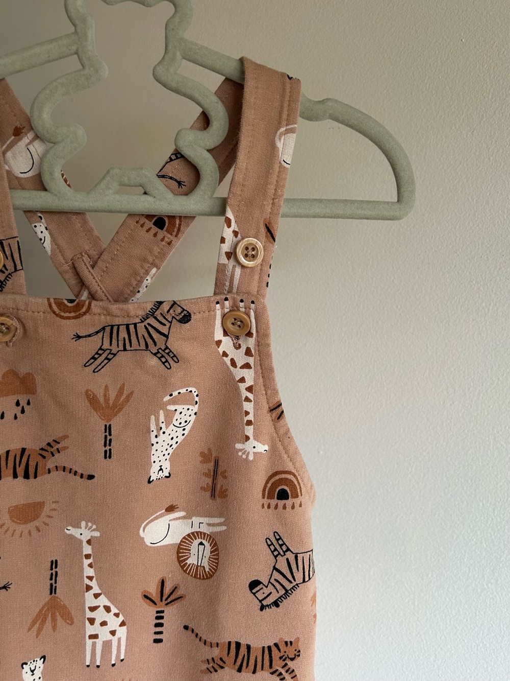 Pekkle Baby Rompers / Overalls - Safari and Car Outfits (18m)